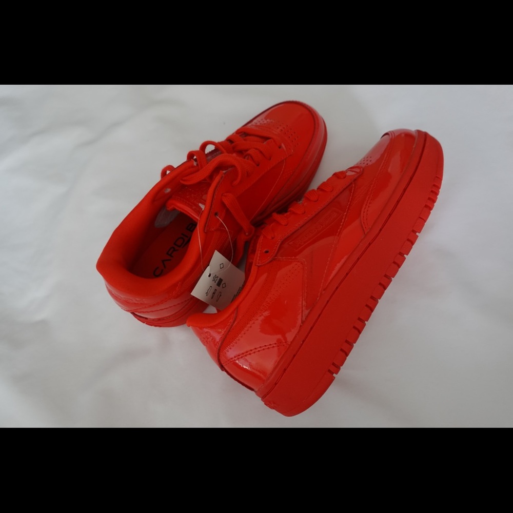 NEW Reebok x Cardi B Club Coated Club C Souble sneakers